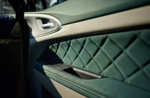 Hochwertig: das Interieur-Design des GWM ORA 03 in Two-Tone Green/Grey