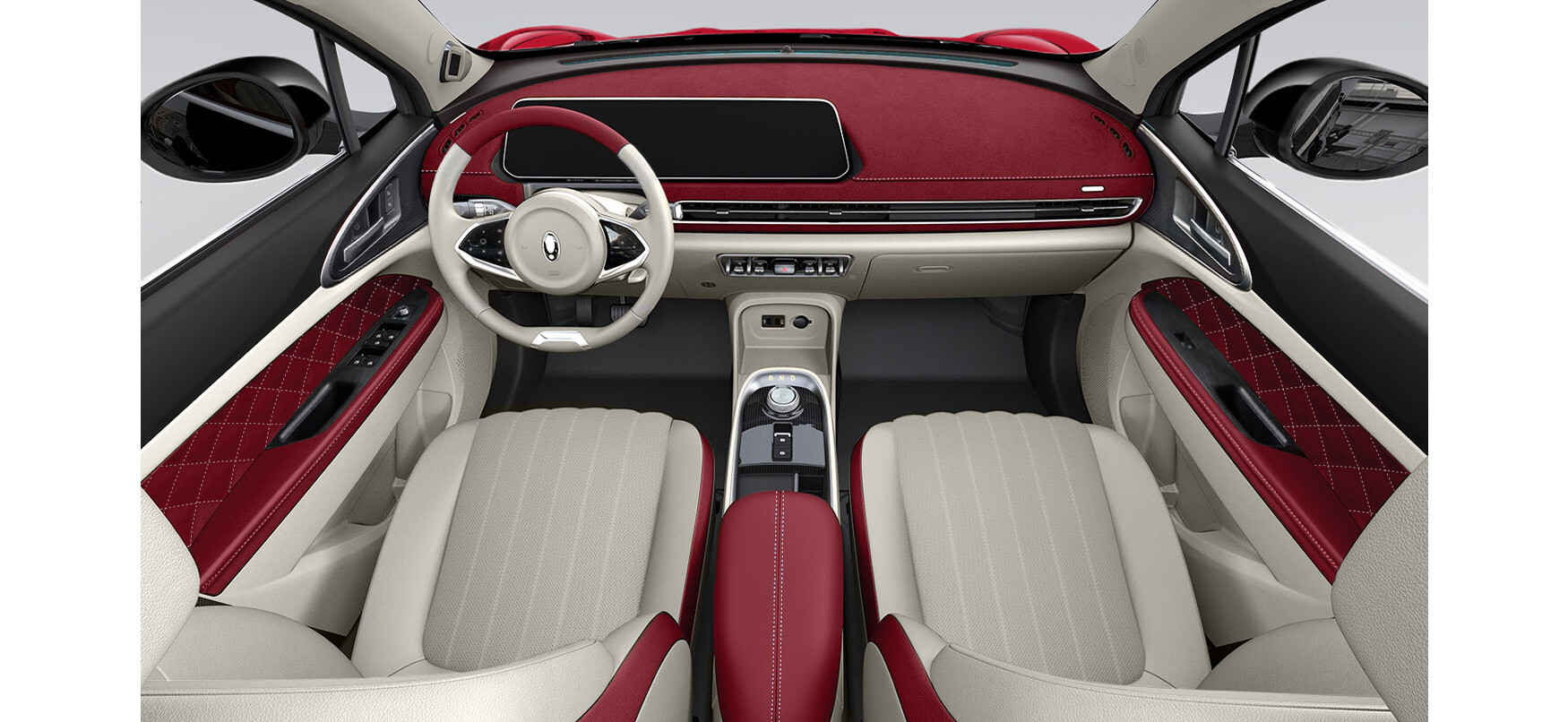 GWM ORA 03 Two-Tone Pro+ Interieur Red/Beige