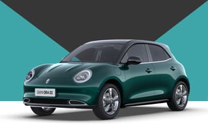 ORA 03 Aurora Green mit Dach in Starry Black