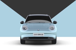 ORA 03 Celestial Blue mit Dach in Starry Black