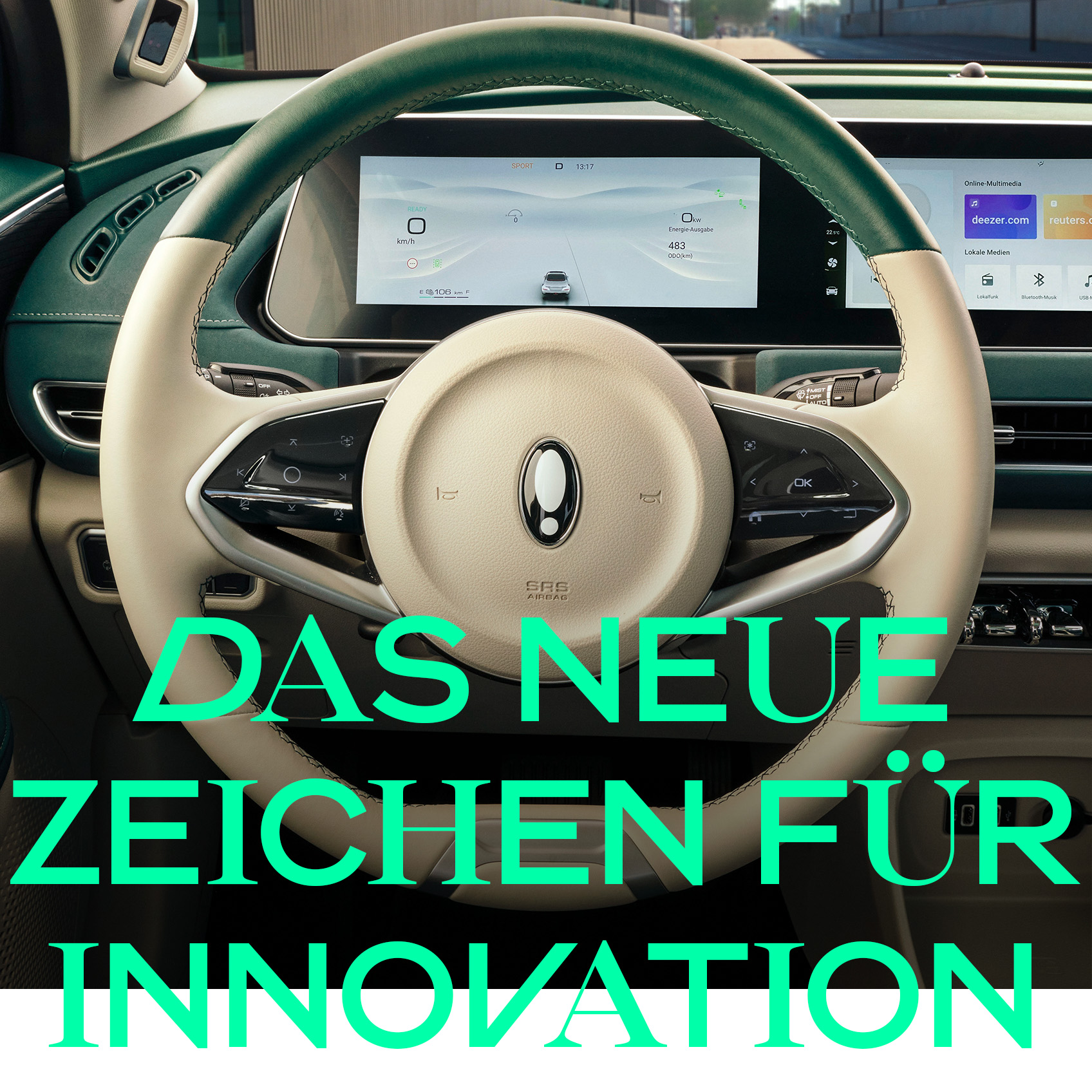 ORA Markenlogo, das Ausrufezeichen